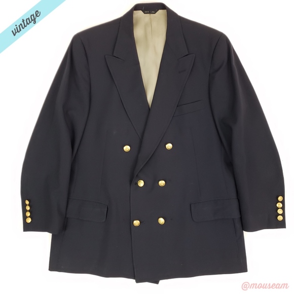 Ralph Lauren Other - [Chaps RL] Men's VTG Navy Double Breasted Blazer